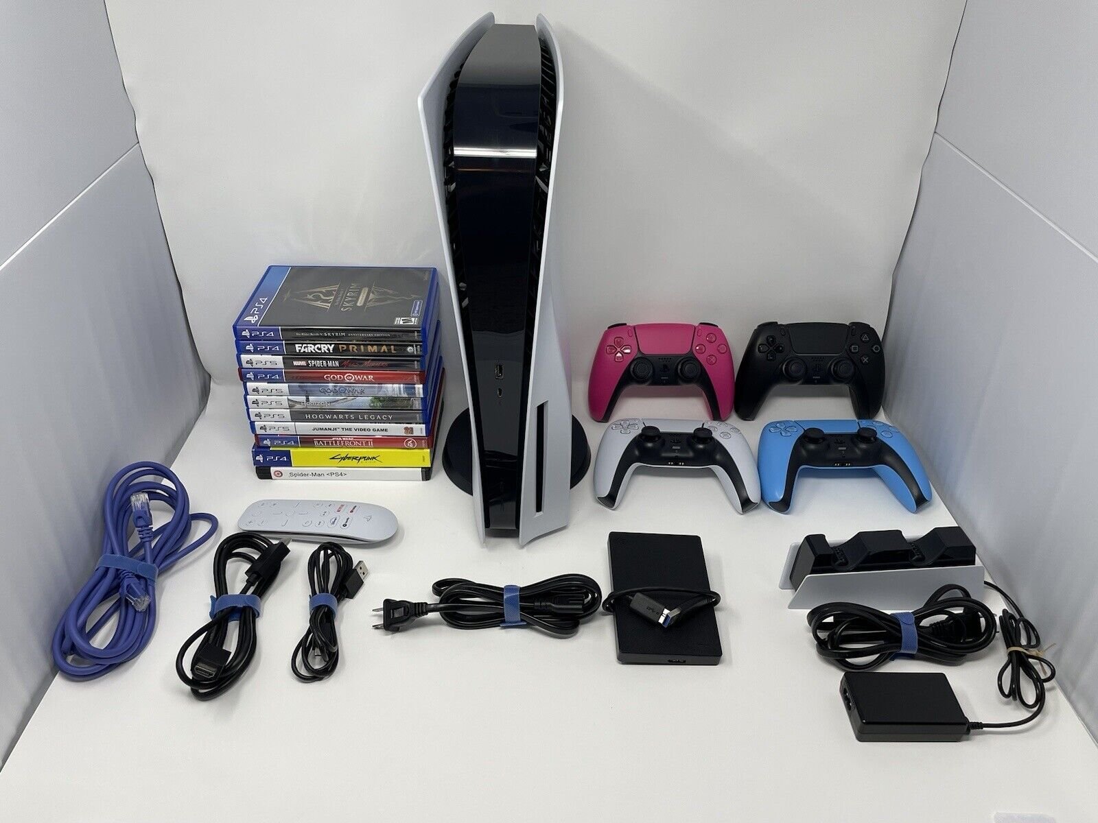 Sony PlayStation 5 Pro 2TB Gaming Console, Extras + Full BUNDLE